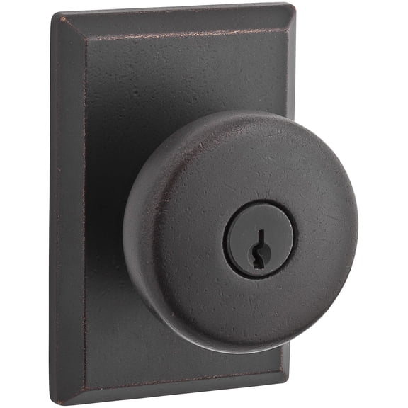EN.RUS.RSR.481.6L.DS Rustic / Square Entry - Dark Bronze