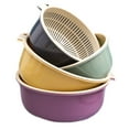 thumbnail image 4 of Billuyoard Taomi BasketKitchen Colador Colador y drenaje Utensilios de cocina Coladores de cesta de drenaje Cocina y Comedor Verde Nórdico pequeño, 4 of 6