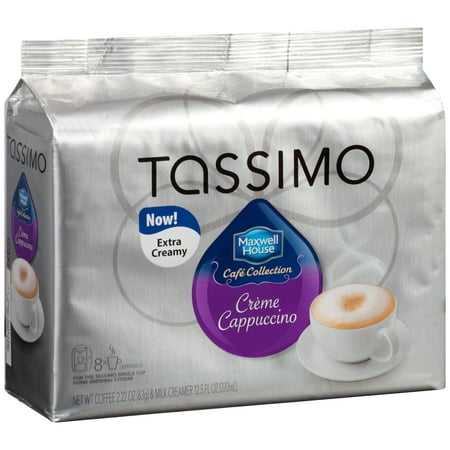 Maxwell House Cafe Collection Creme Cappuccino T-Discs, Caffeinated, 8 ct - 14.72 oz