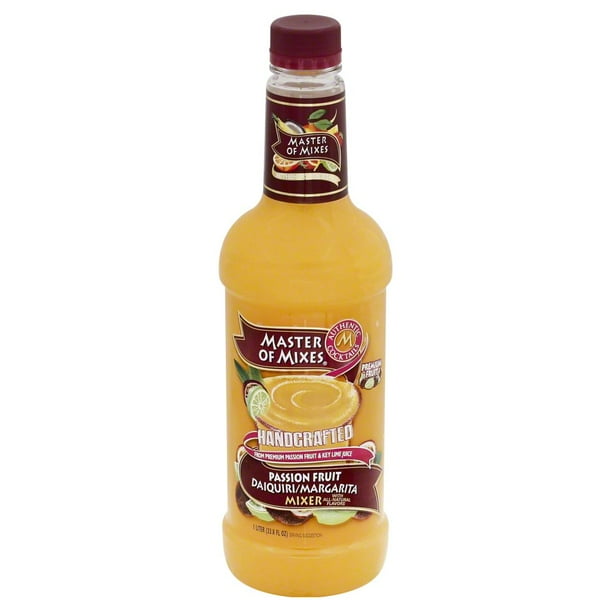 Master Of Mixes Margarita Mix, Passionfruit Daiquiri, 1 Lt Walmart
