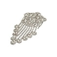 thumbnail image 2 of Allure Dangle Rhinestone Side Comb - Rhinestone Bloom, 2 of 3