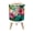 Color 4, variant on Tropical Small Trash Can with Lid Bright Botanical Watercolor Tropical Foliage 1.8 Gallon Dog Proof Trash Can Round Garbage Can Waste Bin Wastebasket for Bathroom Bedroom Living Room