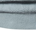 thumbnail image 5 of Fesfesfes Sweater for Men Fashion Fall And Winter Sweater Pullover Bottom Knit Color Blocking Sweater Crewneck, 5 of 8