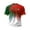 Z03-Red, variant on Men Soccer T-Shirt Raglan Top Football Portugal Jersey Fan Tee Shirt Portugal Graphic Crew Neck Short Sleeve Casual Shirt Tops L