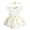 Z24-White, variant on Staki Infant Dress Baby Girl Summer Lightweight Cotton Romper Dress One-Piece with Embroidery Lace Ruffles Flutter Sleeves 1-18M(Purple,3-6 Months)