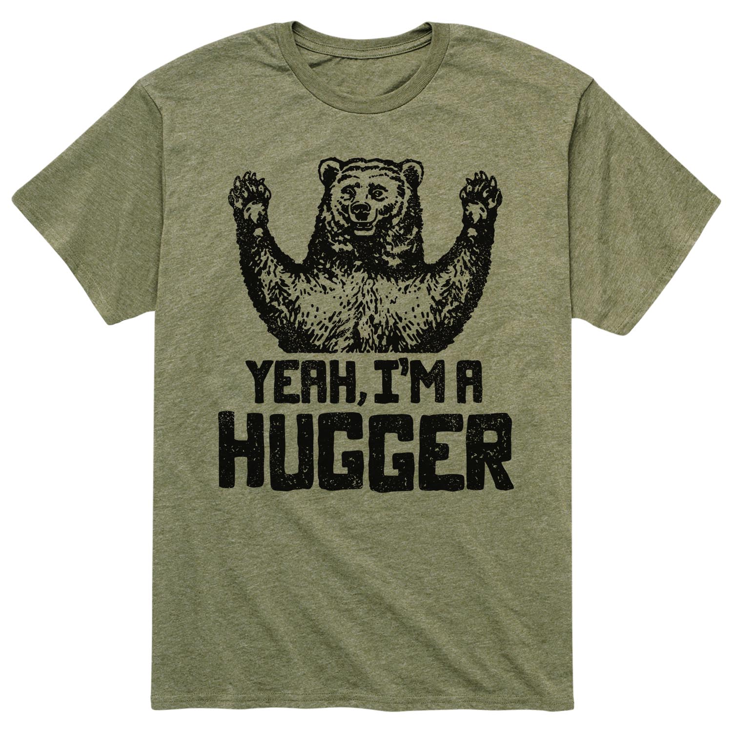 Instant Message - I'm A Hugger - Men's Short Sleeve Graphic T-Shirt ...