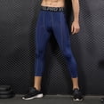 thumbnail image 2 of Leggings para hombre Pantalones deportivos Paquete de 2 pares Entrenamiento de secado rápido, 2 of 7