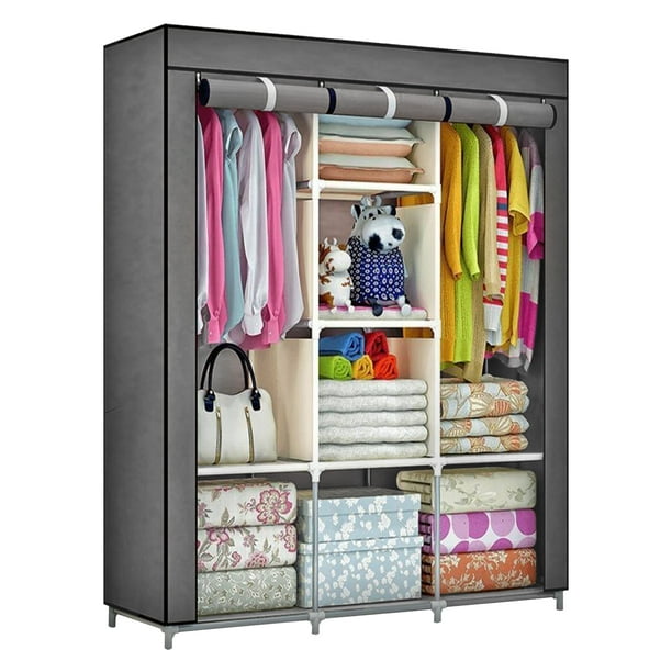 Zapatera Closet Plegable Mueble Guarda Ropa Ropero 3 Puertas Nubisuave 88130