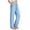 #04 Light Blue 【Mix & Match: Stock Up on Your Favorite Colors】, variant on Women's Lightweight Quick-Dry Straight Leg Pants, Mid Waist Loose Fit, Breathable Fast-Drying Fabric, Casual Travel, Hiking, Outdoor & Daily Wear, Soft Polyamide Long | TruBelle,Brown S