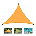 thumbnail image 6 of HESHENG Triangle Canopy Sun Shade Sail Water Resistant UV Block Patio Awning Garden Tent, 6 of 8