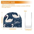 thumbnail image 2 of Ryvnso Swan Swimming on River Acrylic Napkin Holder Table Kitchen Paper Tissue Organization, 2 of 7