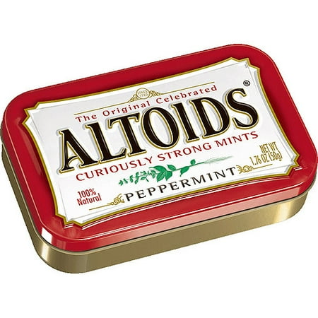 Altoids Peppermint Mint, 1.76 oz tin, 9 count