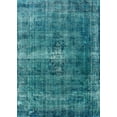 thumbnail image 1 of Ahgly Company Indoor Rectangle Mid-Century Modern Teal Green Oriental Area Rugs, 7' x 10', 1 of 6