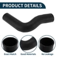 thumbnail image 4 of Manguera del radiador Unique Bargains para Mercedes-Benz Sprinter 315 CDI 2006-2013 No. 9065283282 Manguera de refuerzo de goma negra 1 Pc, 4 of 6