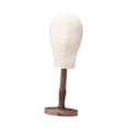 thumbnail image 4 of TISHITA Mannequin Head Multifunctional Hat Rack Standing Stand for Cap Salon Antique color Medium, 4 of 8