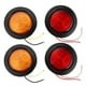 thumbnail image 2 of Lámpara Indicadora De Remolque 4pcs 2.5in LED Luz Indicadora Redonda 10V-30V Lámpara De Alto Brillo Para Camión Remolque Camión ANGGREK Otros Vehículos, 2 of 8