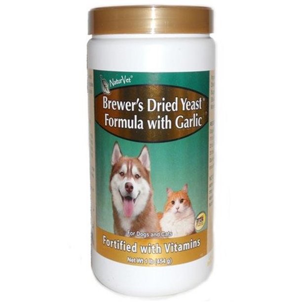 NaturVet 71003110 Dog Brewer Yeast & Garlic 100 Count