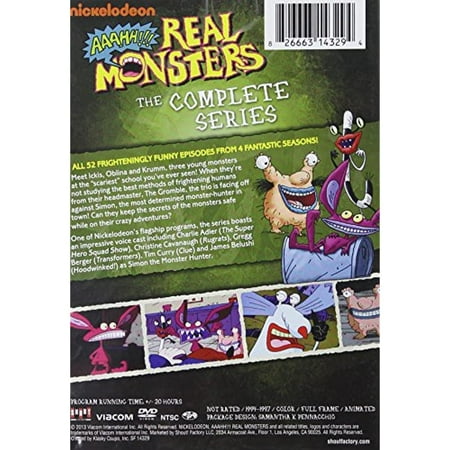 Aaahh!!! Real Monsters: The Complete Series DVD | Walmart Canada Aaahh!!! Real Monsters: The Complete Series DVD | Walmart Canada