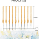 thumbnail image 2 of Detail Brushes Set of 10 Brushes Thin Brushes for Acrylic, Watercolor, Face, Nails, Scale Model Painting, Line Drawing, 2 of 5