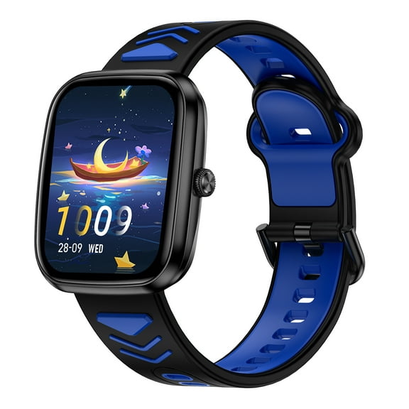 Smart Watch for Kids 1.75" with Fitness Tracker, Sleep Monitor, Sports Calling , DIY Dial, IP67 Waterproof, Step Counter, Puzzle Games, Alarm Clock, with APP, Gift for 4-15 Years Old Boys and Girls