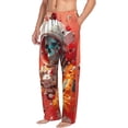 thumbnail image 2 of Daiia Space Skeleton Art Men's Sleep Pant with Pockets and Drawstring,Pajama Pants-X-Large, 2 of 9