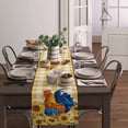 thumbnail image 3 of Small Yellow Flower Table Flag Plant Table Runner Family Kitchen Living Room Holiday Party Tables Runners For Tables ration, 3 of 5