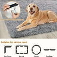 thumbnail image 4 of 4-Pack Black L-Shaped Rug Grippers – Reusable Non-Slip Corner Pads for Tile, Wood, Laminate & Vinyl Floors, Home & Office Rug Stabilizers, 4 of 9
