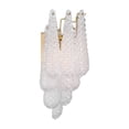 thumbnail image 3 of OLL-6002-AG-CL Crystorama Lighting Ollie - 2 Light Wall Sconce-18.75 Inch Tall and 14 Inch Wide-Aged Brass Finish-Clear Glass Color, 3 of 7