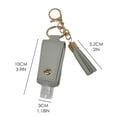 thumbnail image 3 of Oliegs Heated Blanket Hand Sanitizer Holder Keychain Bottle Container With Cover For Outdoor Storage Chocolate, 3 of 5