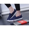 thumbnail image 1 of Zapatos de lona de estilo coreano de primavera, zapatos sin cordones para hombre, zapatos blancos para pareja, zapatos de moda, zapatos transpirables para hombre, talla extra grande, 1 of 6