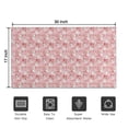 thumbnail image 5 of Pink Christmas Snowman Pattern Door Rugs,Washable Non Slip Door Mats Indoor,Decorative Door Mats,Entry Mat Indoor for Entrance,Bedroom,Kitchen,Bathroom,17"x30", 5 of 6