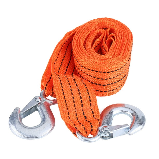 Fdit 4 Meter Load 3 Ton Car Trailer Towing Rope Strap Tow Cable