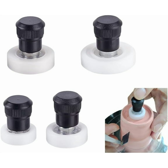 1 Set 4 Sizes Professional Ceramic Clay Pottery Finishing Tool Practical Pottery Wheel Trimmer Tool Throwing Trimming Spinner Tools