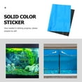 thumbnail image 4 of EeaseCA 50x82cm Solid Color Scenery Sticker Double Side Glass Decal Background Decoration Accessories for Fish Tank Aquarium, 4 of 9