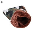 thumbnail image 2 of Flmtop Pets Hamster Rabbit Dot Heart Print Winter Warm Bed House Mat Plush Bag Nests, 2 of 9