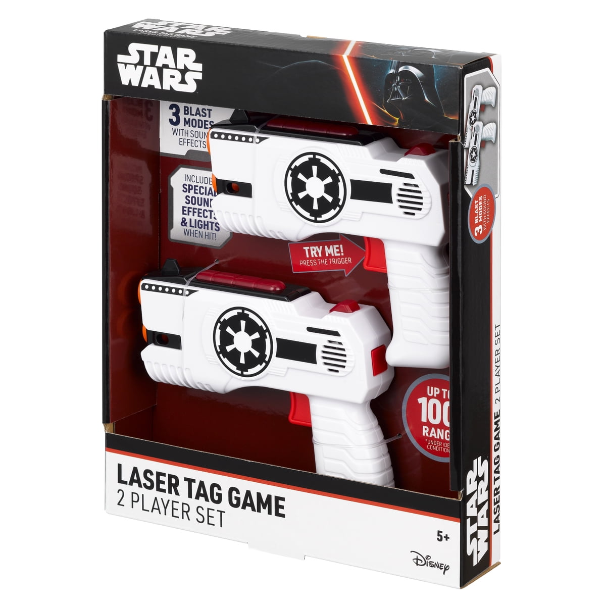 Star Wars Laser Tag Blaster, 2 Player Game, Indoor & Outdoor Use, Children Ages 5+