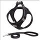 thumbnail image 1 of Arnés tipo chaleco universal ajustable, transpirable y reflectante para perros y cachorros, con correa para pasear (L), 1 of 3