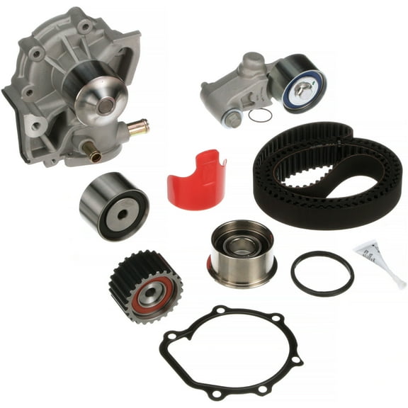 Gates TCKWP304C PowerGrip Premium Timing Component Kit with Water Pump (TCKWP) Fits select: 2002-2005 SUBARU FORESTER