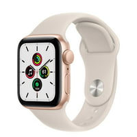 Deals on Apple Watch SE GPS 40mm Silver Aluminium Case w/Sport Band