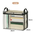 thumbnail image 3 of Foldable book box student dormitory classroom book storage box waterproof bag, 3 of 9