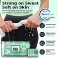 thumbnail image 3 of Body Wipes for Women, Extra Moist No Rinse Bathing Wipes-50 XL Shower Cloths + 4 Travel Size Bath Sheets -10x11.5" After Gym & Post Workout Deodorant, Disposable Washcloths, Womens Hygiene Essentials, 3 of 12