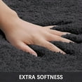 thumbnail image 2 of Buganda Microfiber Bathroom Rugs (24x35.4, Grey) Shaggy Soft and Absorbent, Non Slip, Thick Plush, Machine Washable Bath Mat and Bath Rugs for Bathroom, 2 of 6