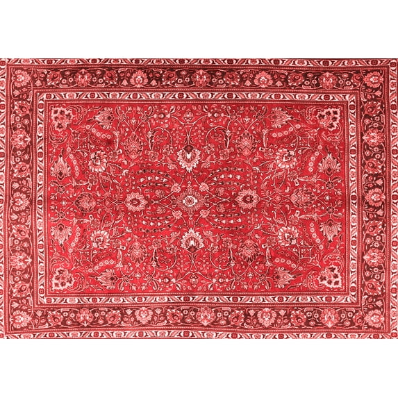 Ahgly Company Indoor Rectangle Persian Red Traditional Area Rugs, 2' x 4'