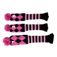 thumbnail image 2 of fastboy Ensemble de 3 Couvre-Chefs de Golf Pom Pom pour Allée Bois Rose, 2 of 8