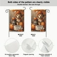 thumbnail image 4 of Welcome Fall Cat and Dog 18x12 Inch Durable Polyester Seasonal Garden Flag, Floral Welcome Banner, Double-Sided Outdoor Decor, 4 of 10