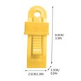 thumbnail image 2 of Juego de clips de lona de plástico para tiendas de campaña | Empuñadura de bloqueo a prueba de viento ABS de alta resistencia | Sombrilla ajustable Sujetador de tela impermeable | Cubierta de toldo, 2 of 2