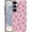 Lobster Pink Stripe, variant on Case for Samsung Galaxy S25 Plus, Pink Turtle Pineapple Flowers Collage Phone Case Military-Grade Drop Protection Cover for Women Girl - Frosted