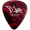 thumbnail image 1 of D'Luca Celluloid Standard Guitar Picks Red Pearl 0.50 mm Light 25 Pack, 1 of 4