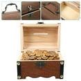 thumbnail image 6 of RENACLIPY Vintage Rustic Wooden Treasure Chest for Jewelry, , and Small Item Storage Box, 6 of 6