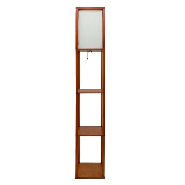 Sagebrook Home 52051 62,5 Po Etagere & Lampadaire&44; Brun